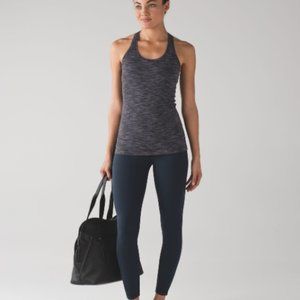 💜 Lululemon Cool Racerback II Wee Are From Space Deep Coal Battleship***